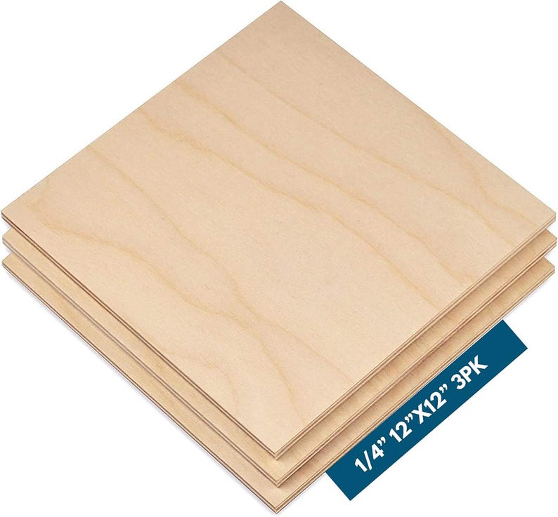 1/4" (6mm) Baltic Birch Plywood – B/BB Grade (Varying Lengths and Widths) image 1