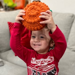 Pumpkin Baby Rattle