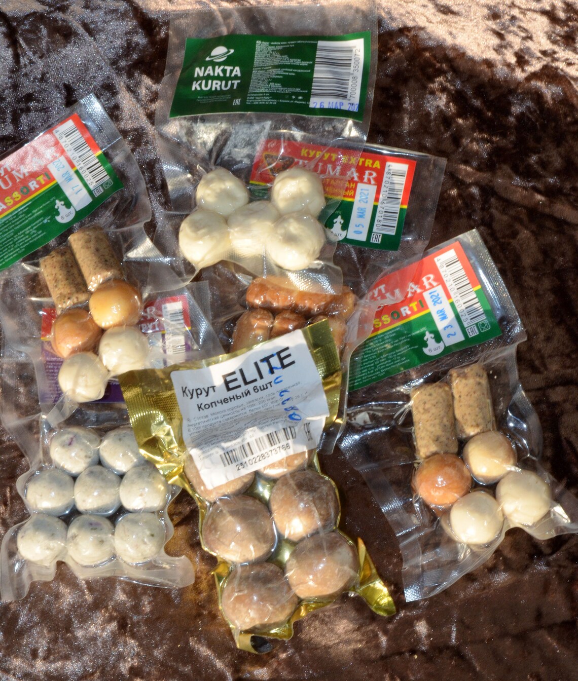 Dried cheese set of 15 packs Natural product Kurt Rare Etsy