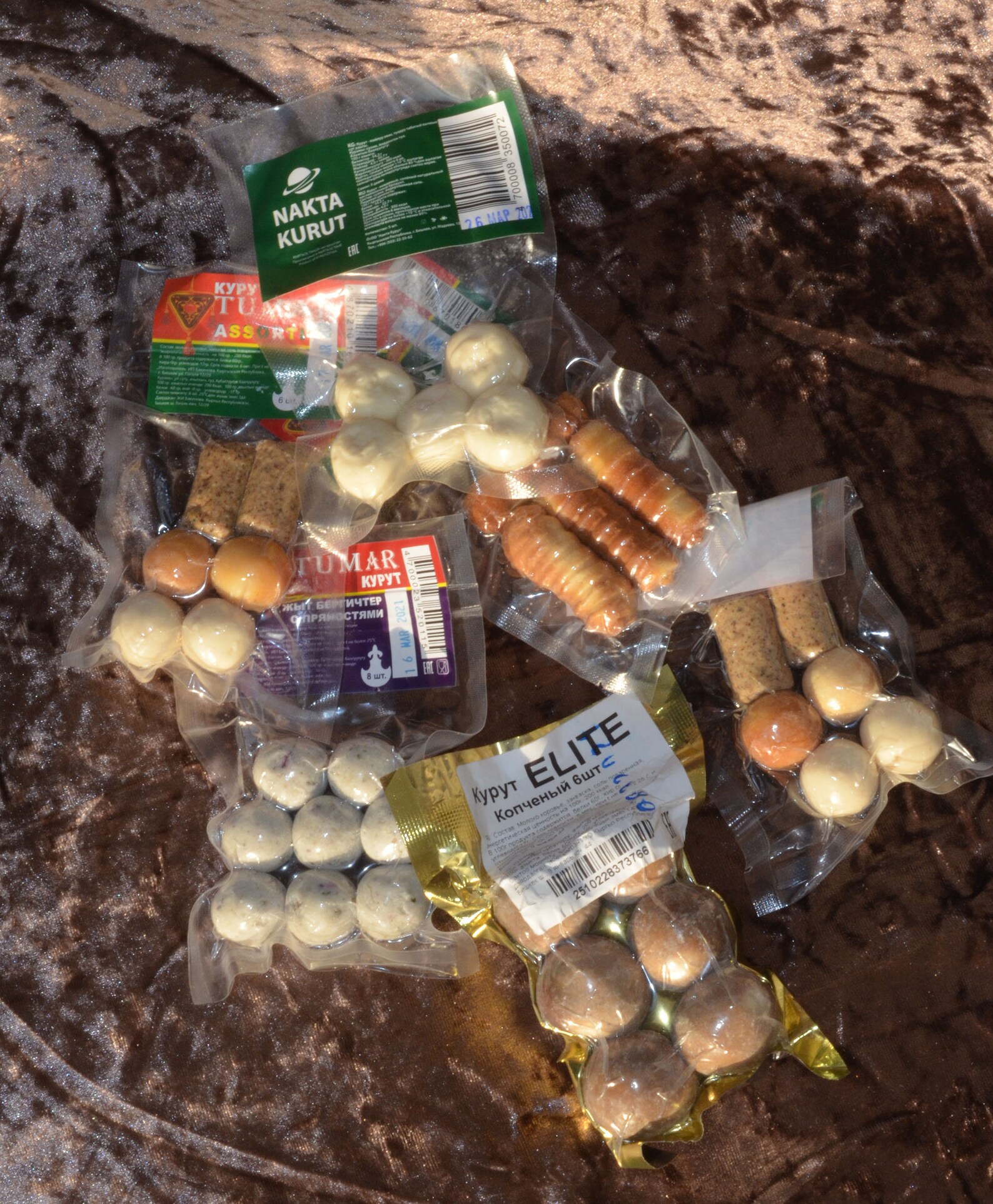 Dried cheese set of 15 packs Natural product Kurt Rare Etsy