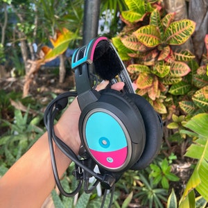 Bose A-20 Aviation Headset Graphics STYLE 2 Color Block| Bose A-20 Headphone Skin | Pilot Headset Sticker | Headphone ID Tag | GuruPilot