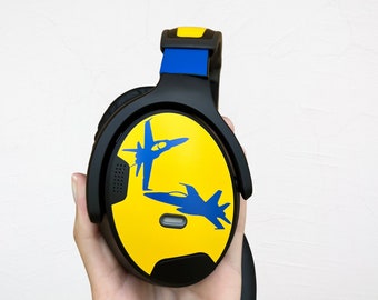 Funda para auriculares de aviación Bose A30 Jets, calcomanía para auriculares Bose, accesorios de aviación, funda para auriculares Bose A20, funda para auriculares de piloto, etiqueta de identificación para auriculares