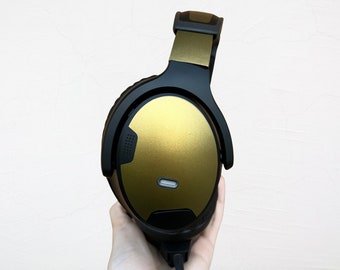 Funda para auriculares de aviación Bose A30, calcomanía para auriculares Bose, accesorios de aviación, funda para auriculares Bose A20, funda para auriculares de piloto, etiqueta de identificación para auriculares