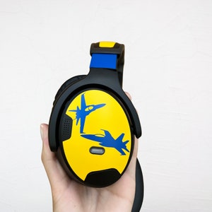 Bose A30 Jets Aviation Headset Skin, Bose Headset Decal, Aviation Accessories, Bose A20 Headset Skin, Pilot Headset Skin, Headset ID Tag