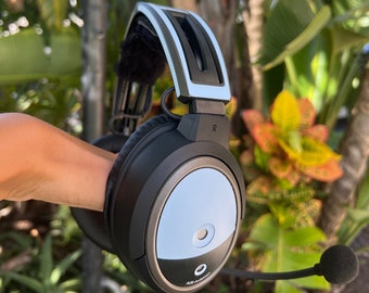 Gráficos para auriculares de piloto Bose A-20 ESTILO 1 / Bloque de colores Carcasa para auriculares Bose A-20 / Carcasa para auriculares de piloto / Etiqueta de identificación para auriculares / GuruPilot