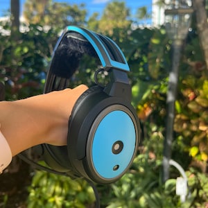 Bose A-20 Aviation Headset Graphics STYLE 5 | Color Block Bose A-20 Headphone Skin | Pilot Headset Skin | Headphone ID Tag | GuruPilot