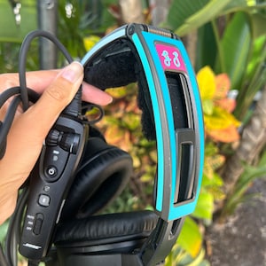 Bose A-20 Aviation Headset Graphics STYLE 2 Color Block| Bose A-20 Headphone Skin | Pilot Headset Sticker | Headphone ID Tag | GuruPilot