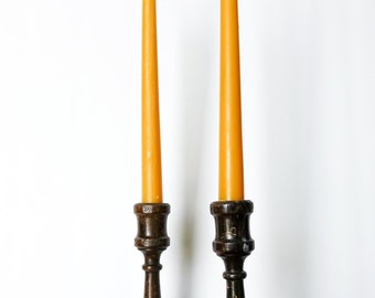 Pair of 10in. Beeswax Taper Candles (Set of 2)