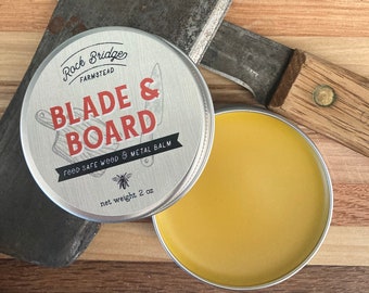 Blade & Board - Food Safe Wood and Metal Balm (2 oz)
