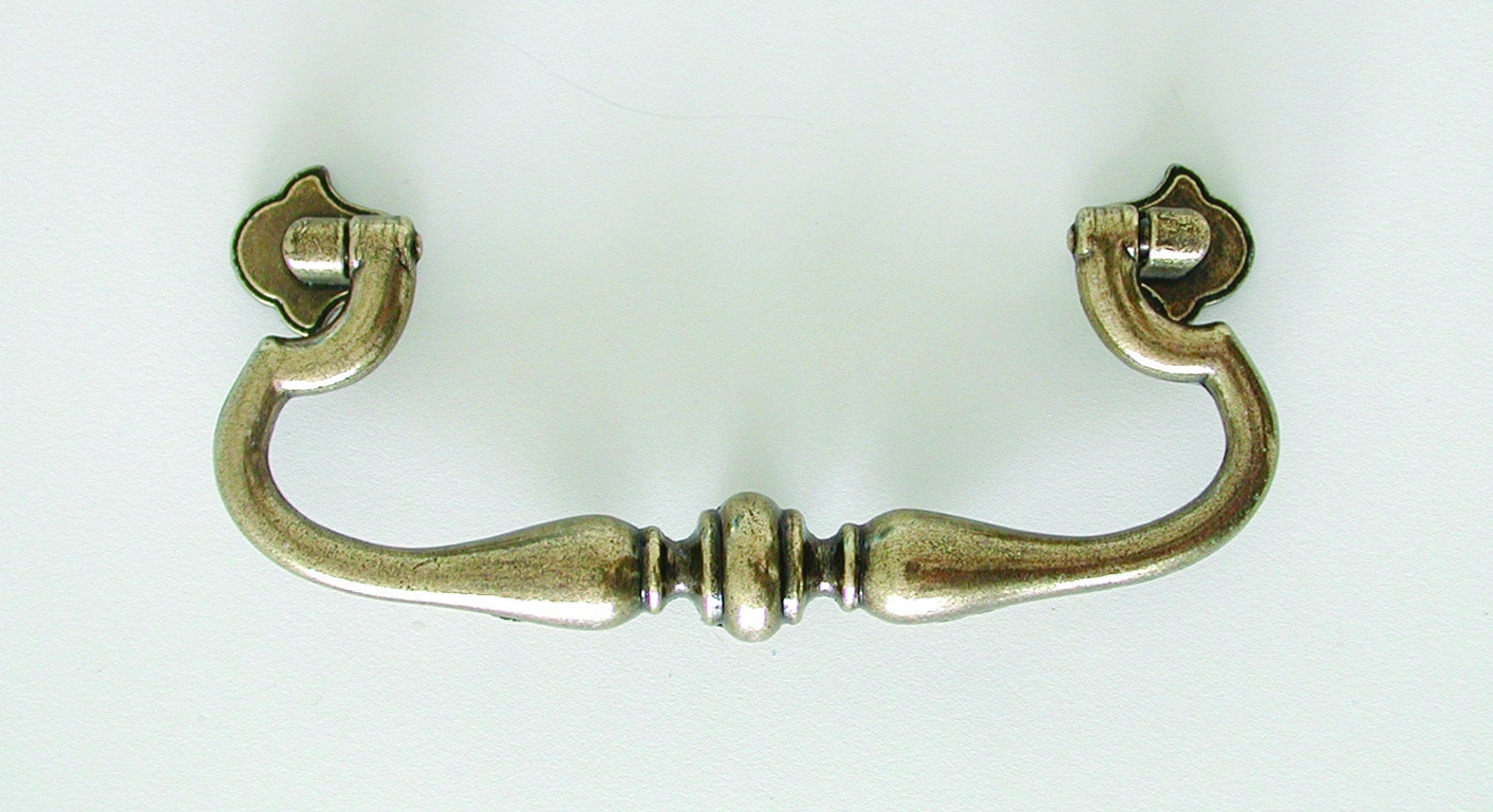 Antique Brass Traditional Drop Pull Etsy