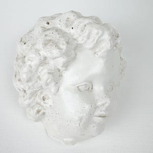 Plaster Cherub Head Wall Hanging Home Decor
