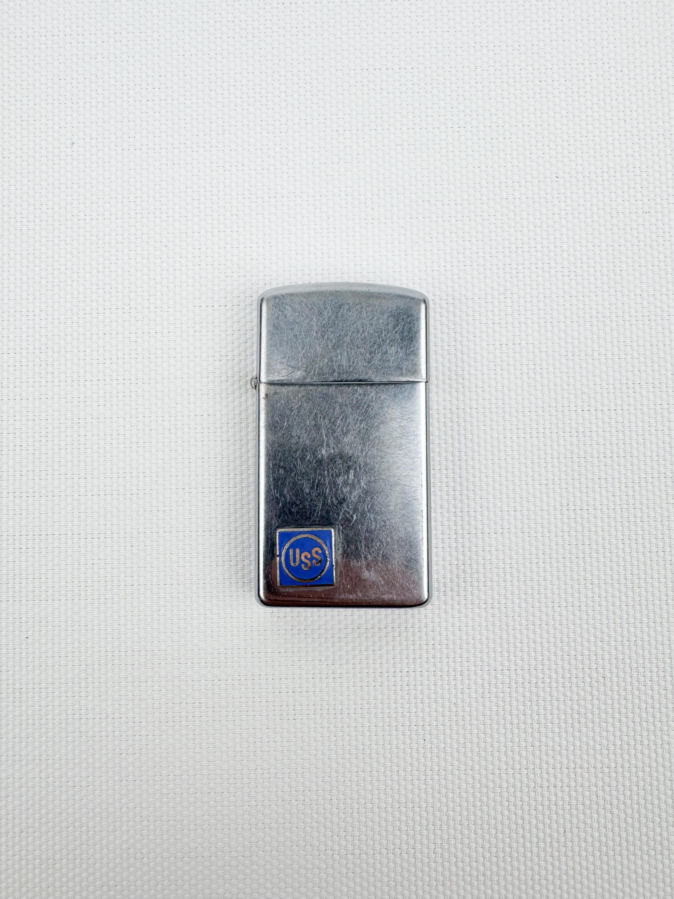 Vintage 1960s USS US Steel Industry Limited Edition Chrome Zippo 