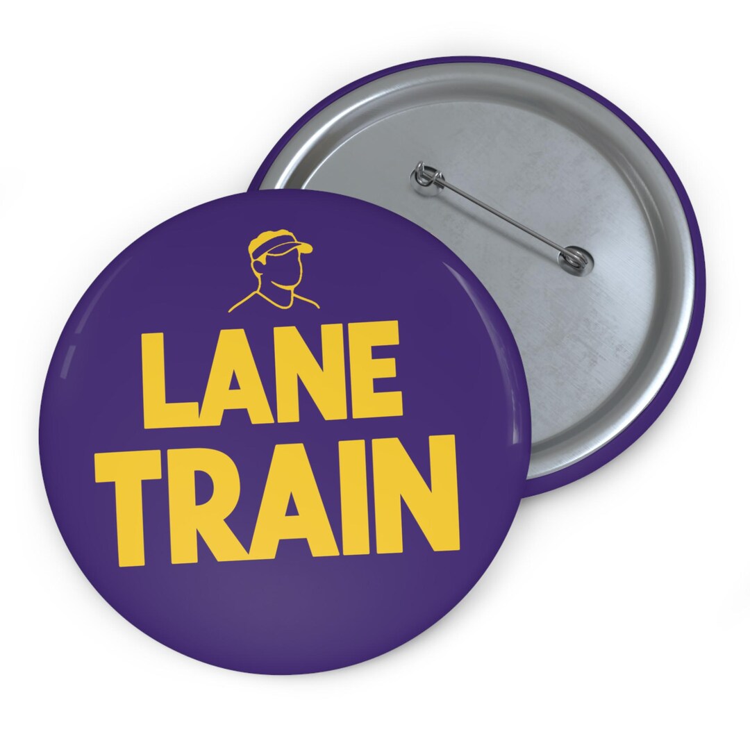 Lane Train Coach Button | LSU Football Tailgate Season Pin - Etsy