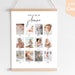Printable Baby's First Year Poster Template, Editable Year in Picture ...