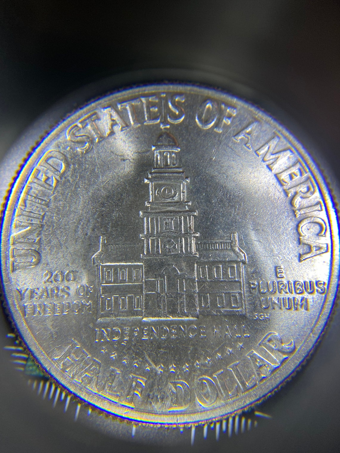RARE Bicentennial fifty cent piece 17761976 Etsy
