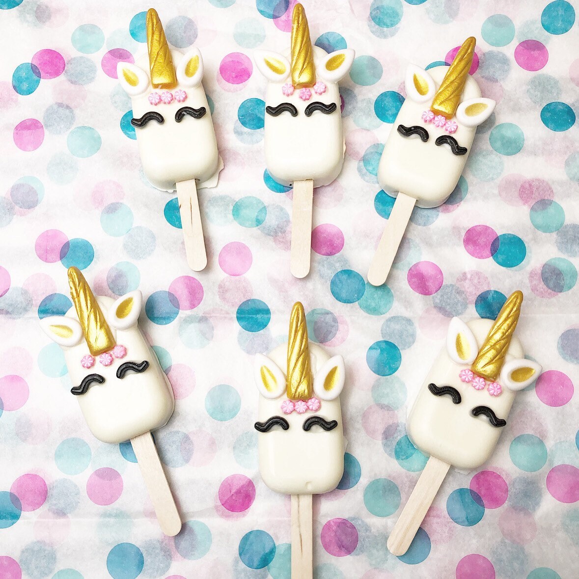 Tortas de unicornio Media docena | Etsy
