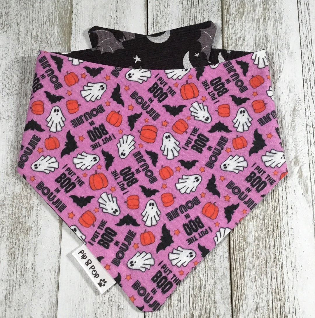 Halloween Bandana / Funny Halloween Bandana / Dog Bandana / Etsy