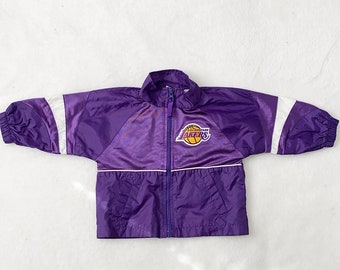 retro lakers jacket