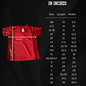 Camisa de futebol personalizada para bebês e crianças pequenas, com tema de futebol, para aniversários do primeiro ano, tamanhos infantil a adulto, camisa personalizada para torcedor do time. imagem 3