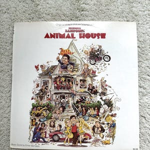 Vintage Animal House 1978 Movie Original Soundtrack Vinyl Record