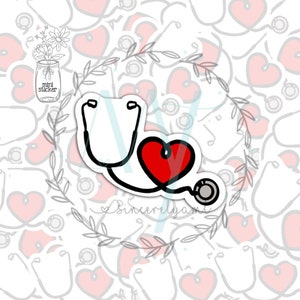 Nurse sticker