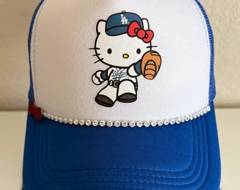 LA Dodgers Hello Kitty Trucker Hat