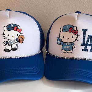La Dodger Kitty Hat - Etsy