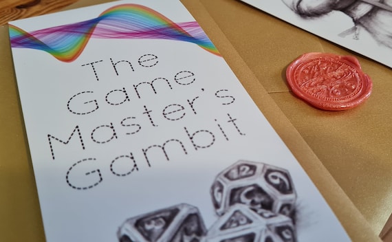 D&D Envelope Puzzle Game: The Game Master's Gambit - Mystery Gift