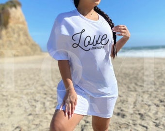 Bella Canvas 3001 Mockup, Bella Canvas White Shirt ,Bella Canvas Tshirt Mockup, White Shirt Mockup, Beach Mockup, Minimalist Mockup