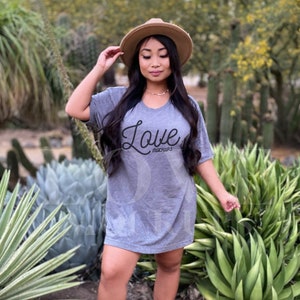 Bella canvas t shirt cheap dress