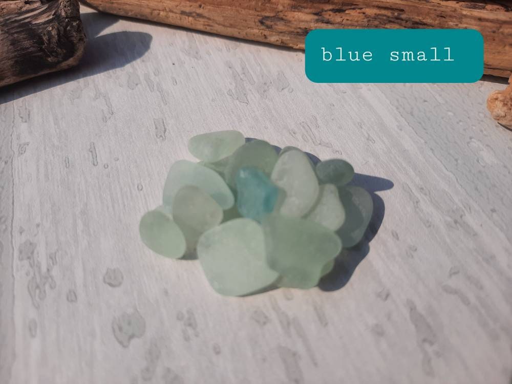 25 Small Sea Glass Devon Sea Glass Jewellery Grade Genuine Etsy UK