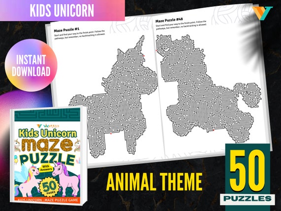 Puzzles de Unicornio para Niños - Alta Calidad - Envío Rápido