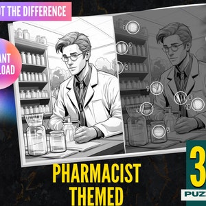 Pharmacist Find the Difference: A Fun and Educational Activity for All Ages
