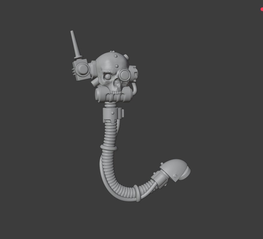 Custom Servo Skull for 28mm Wargaming Warhammer 40k Miniatures Etsy