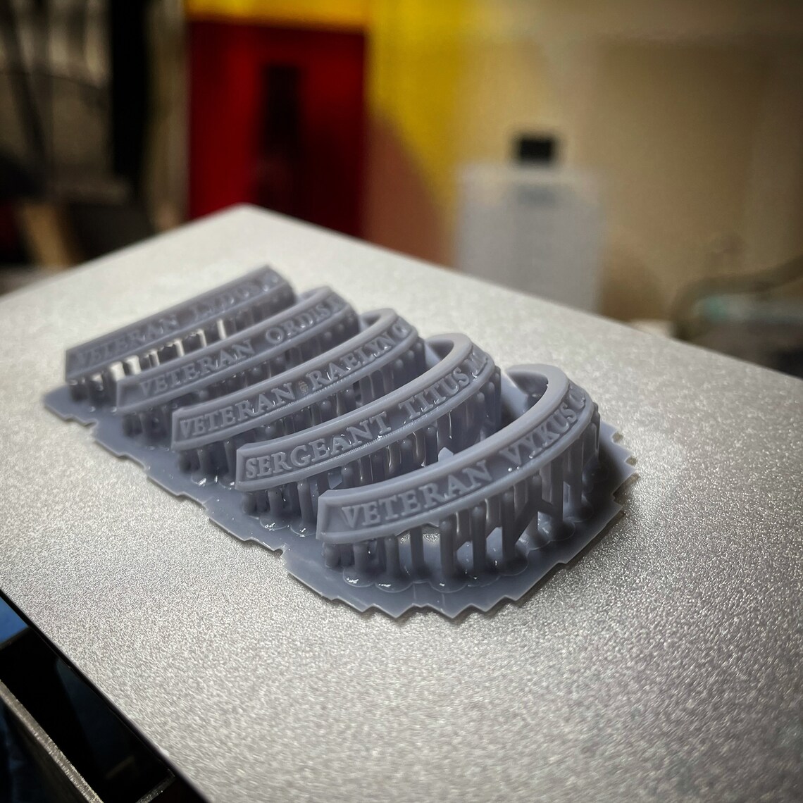 Custom Name Plates for Miniature Bases by Hunting Heresy Etsy