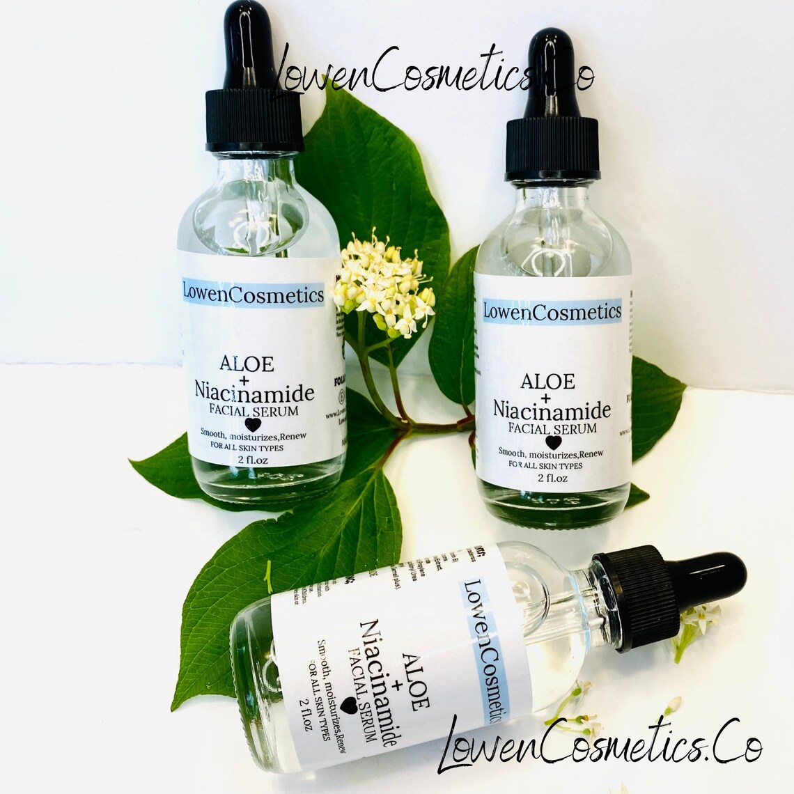 Aloe/Niacinamidevitamin B3 FacialSerum. Facial serum. Etsy