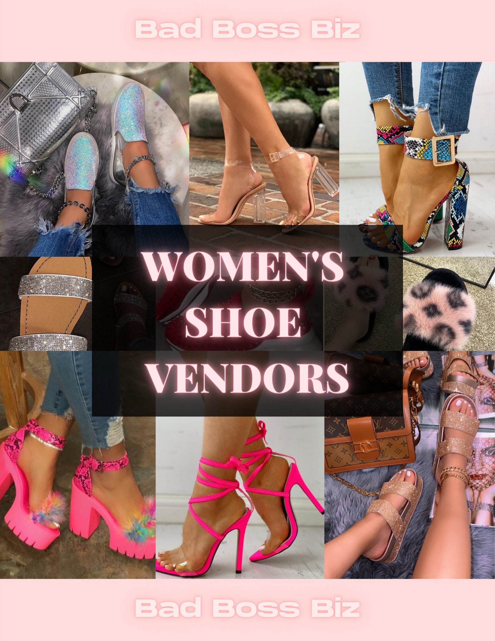 Women's Shoe Vendor List 2021 Shoe Vendor Wholesale Etsy