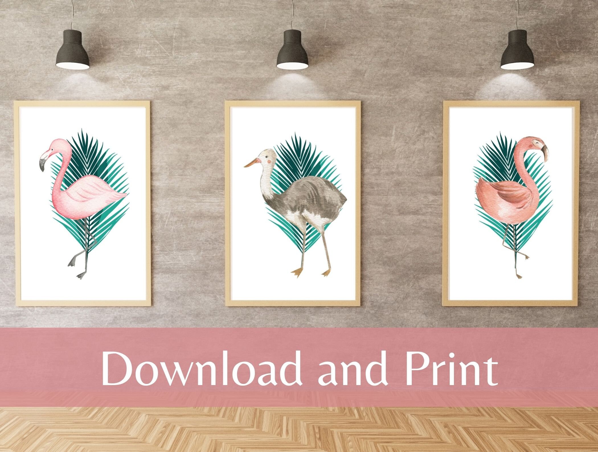 Printable Wall Art 3 Piece Wall Art Bedroom Wall Decor Etsy