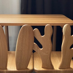 Kids Table and Chairs, Montessori Toodler Kids Room Furniture, Wooden Kids Table and Chairs set