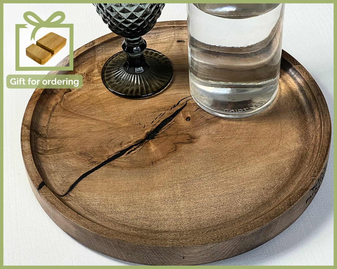 Decanter Tray, Bar Tray, Serving Tray Custom, Cocktail Tray, Wooden ...