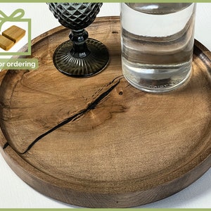 Decanter tray, bar tray, serving tray custom, cocktail tray, wooden organization tray, decorative tray, catch all tray
