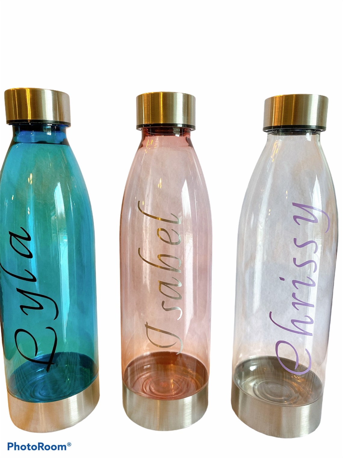 Personalized name water bottle Etsy