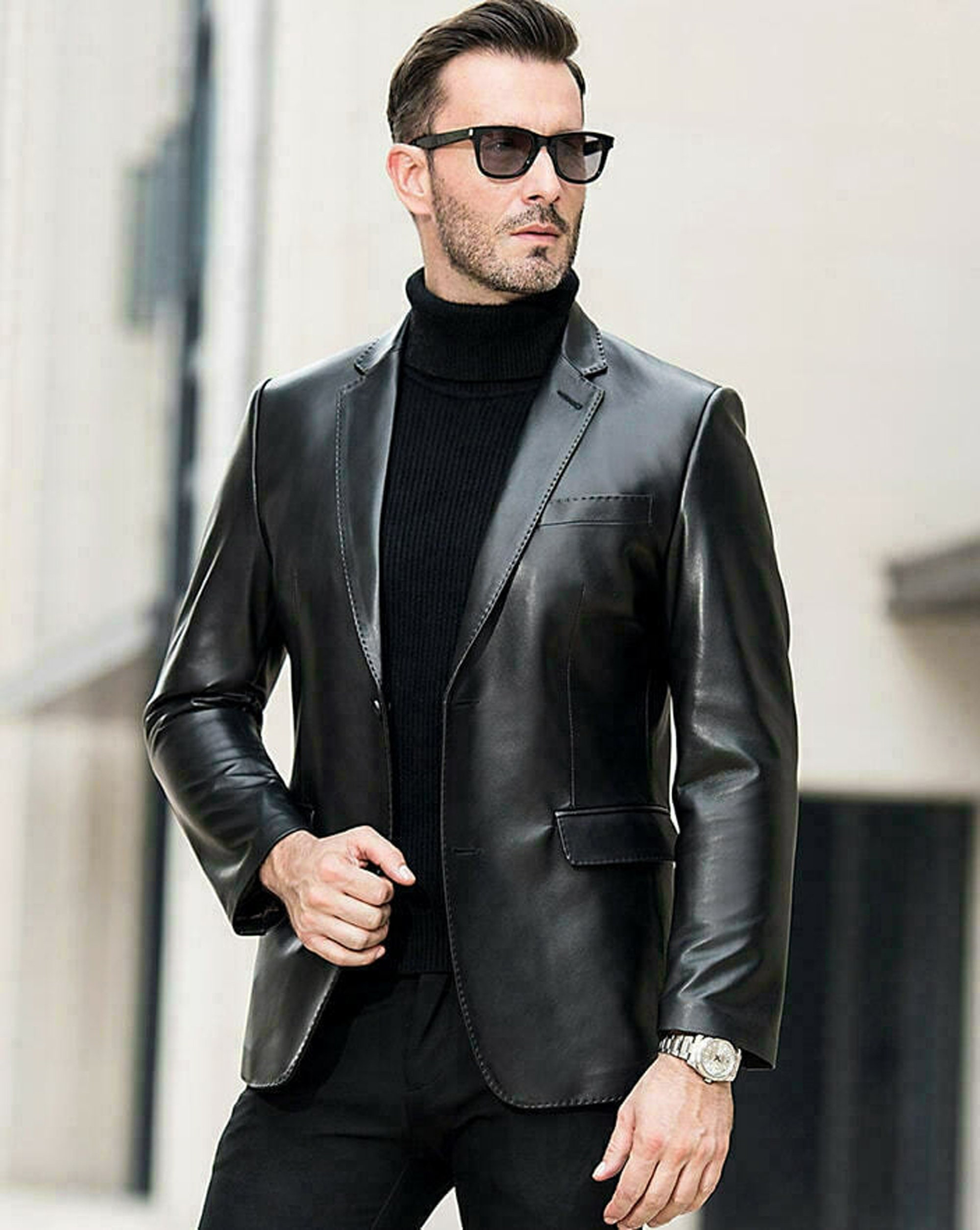 Buy Mens Black Blazer Online In India -  India