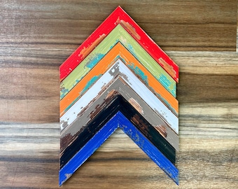 Colour Distressed Wood Picture Frames - Custom Made to Order - Any Frame Size