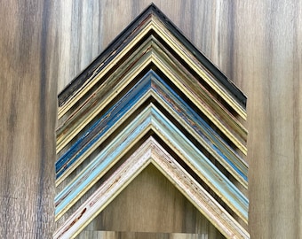 Shabby Chic Distressed Picture Frames - Custom Made to Order - Any Frame Size