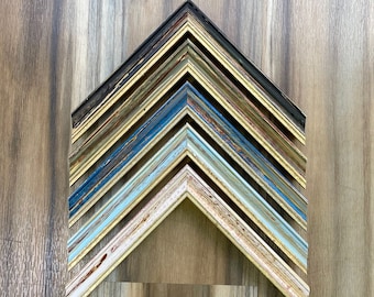 Bespoke Shabby Chic Distressed Picture Frames - Handmade To Order - Any Size