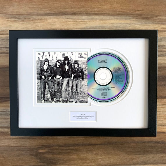 Personalised Album Frame Double Mount for Your CD Cover & Disk