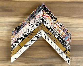 Bespoke Pollock Splatter Picture Frames - Handmade To Order - Any Size