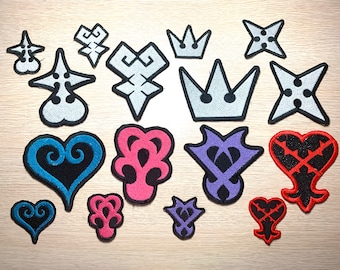 Kingdom Hearts Symbol Patches