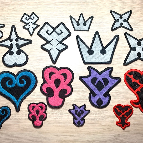 Kingdom Hearts Symbol Patches